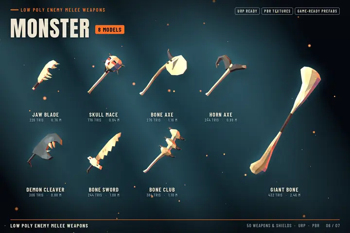 Monster: 8 models